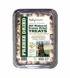 Healthy Breeds 5200-dobp-001 All Natural Freeze Dried Treats Doberman Pinscher Chicken Breast
