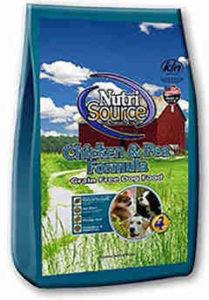 NutriSource Chicken & Pea Formula Grain Free Dog Food