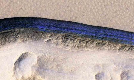 ice deposits on Mars