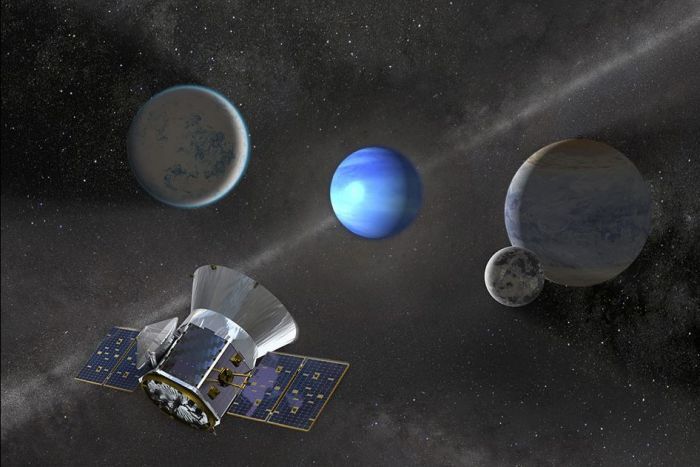 NASA's TESS mission has already uncovered two exoplanets, and it's hoped more will be discovered.
