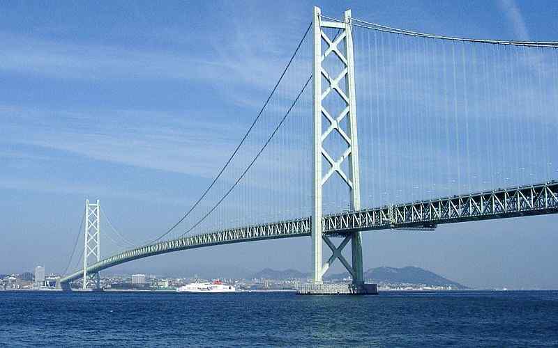 The Akashi Kaikyo Bridge