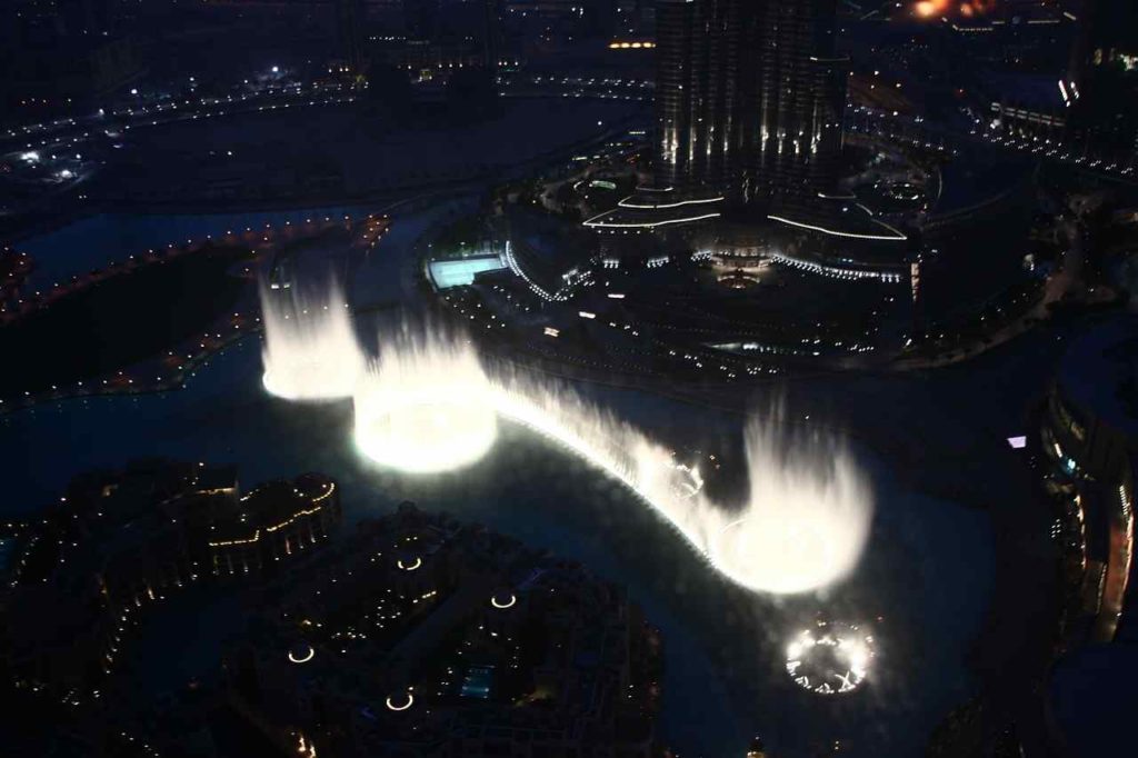 The Burj Khalifa Fountain, Dubai