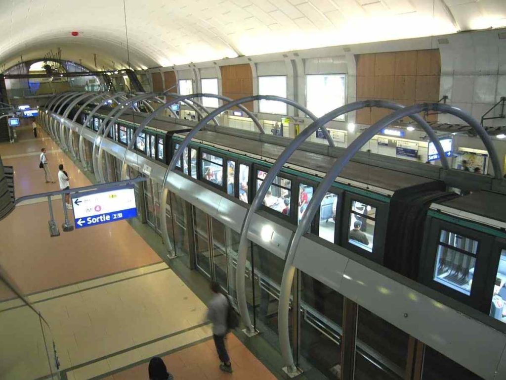 Paris Metro system, France