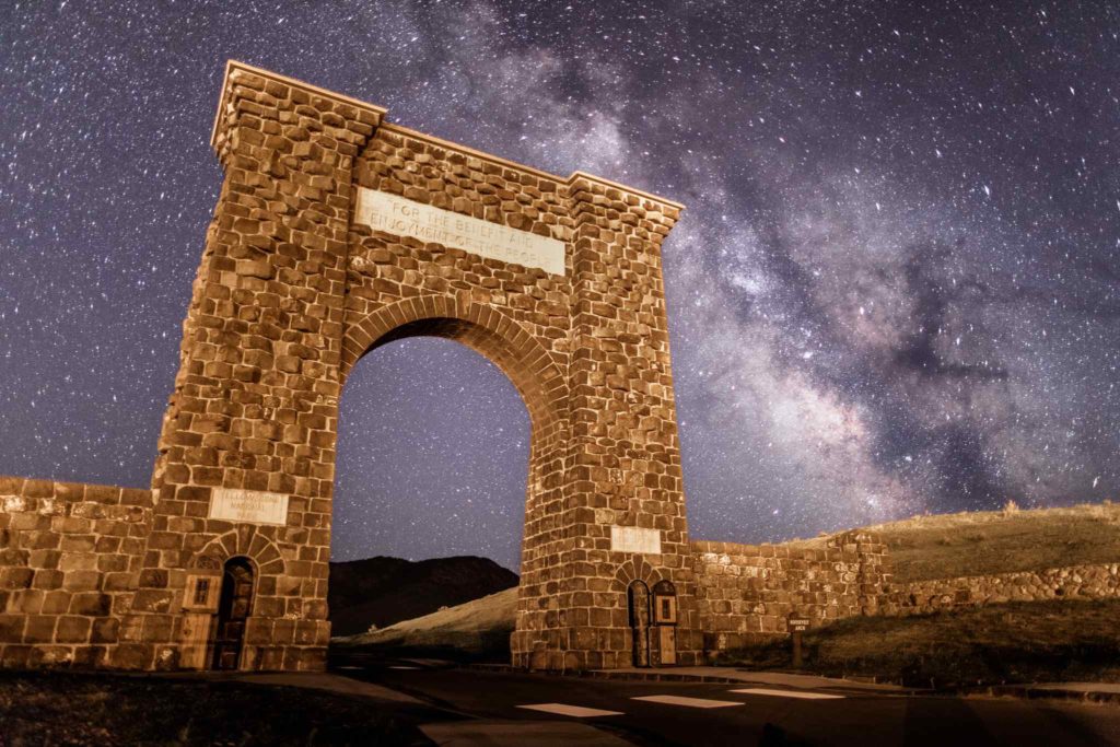 Roosevelt Arch, Montana, United States