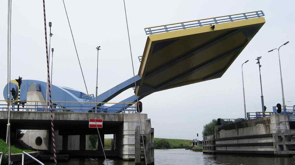 Slauerhoffbrug Bridge, Leeuwarden, Netherlands