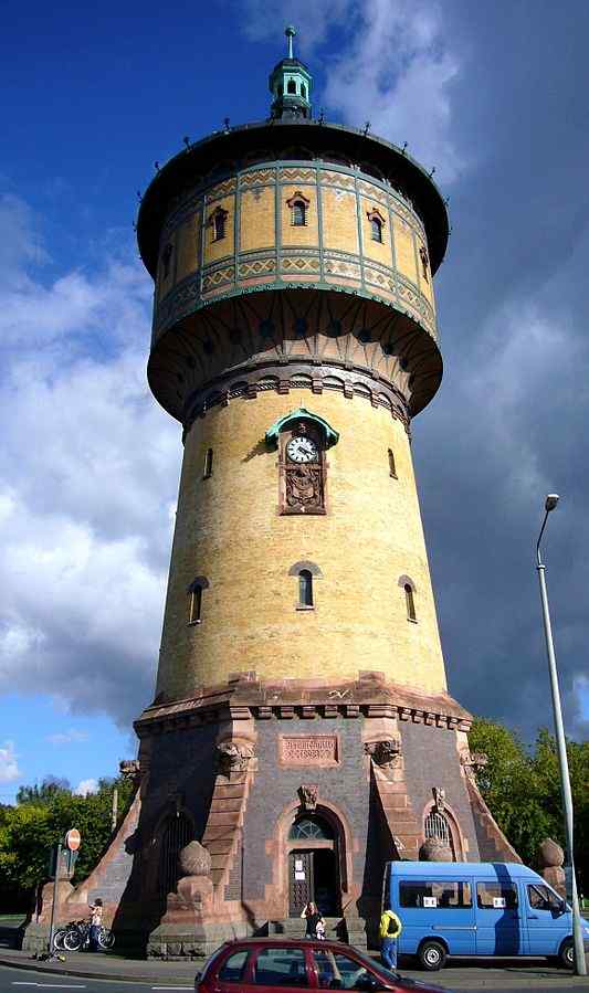 Wasserturm Nord (North water tower), Halle, Germany