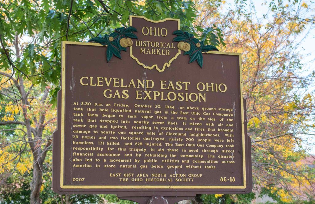Cleveland East Ohio Gas Explosion