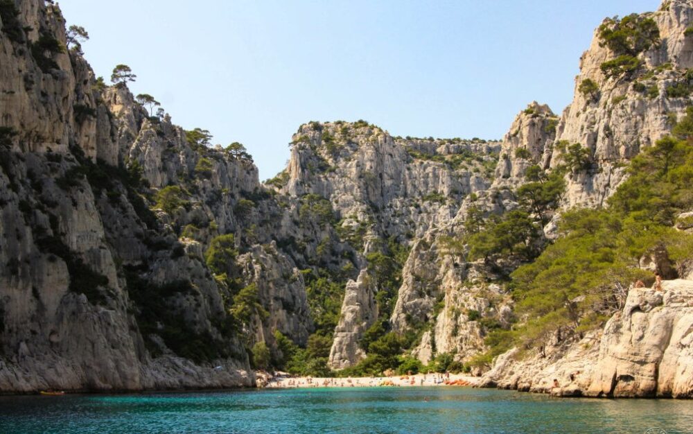 quiet beaches near Nice and Cannes