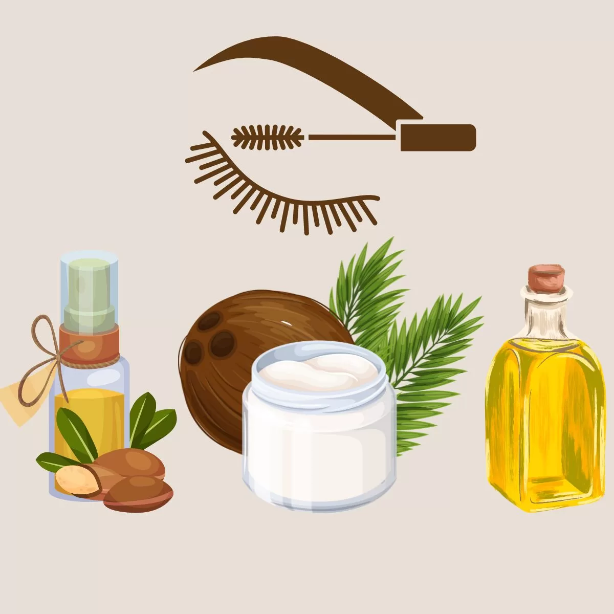 Natural ingredients help eyelashes grow